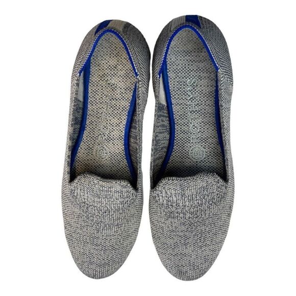 Rothy's Loafer Flat Shoes Women's 7 Heather Grey Slip-On Round Toe Low Top - Picture 8 of 11